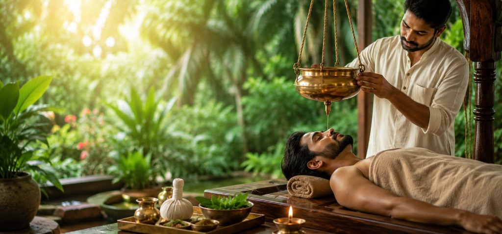 Ayurvedic Shirodhara Treatment